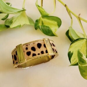 J. Crew Calf Hair Bangle Bracelet